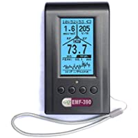 Advanced GQ EMF-390 Multi-Field Electromagnetic Radiation 3-in-1 EMF ELF Meter RF Spectrum Analyzer Ghost- Cell Tower…